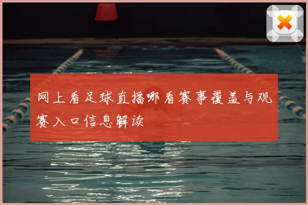 网上看足球直播哪看赛事覆盖与观赛入口信息解读